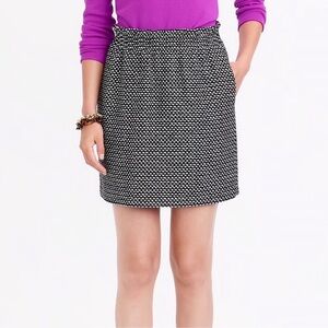 J. Crew Sidewalk Skirt in Printed Jacquard